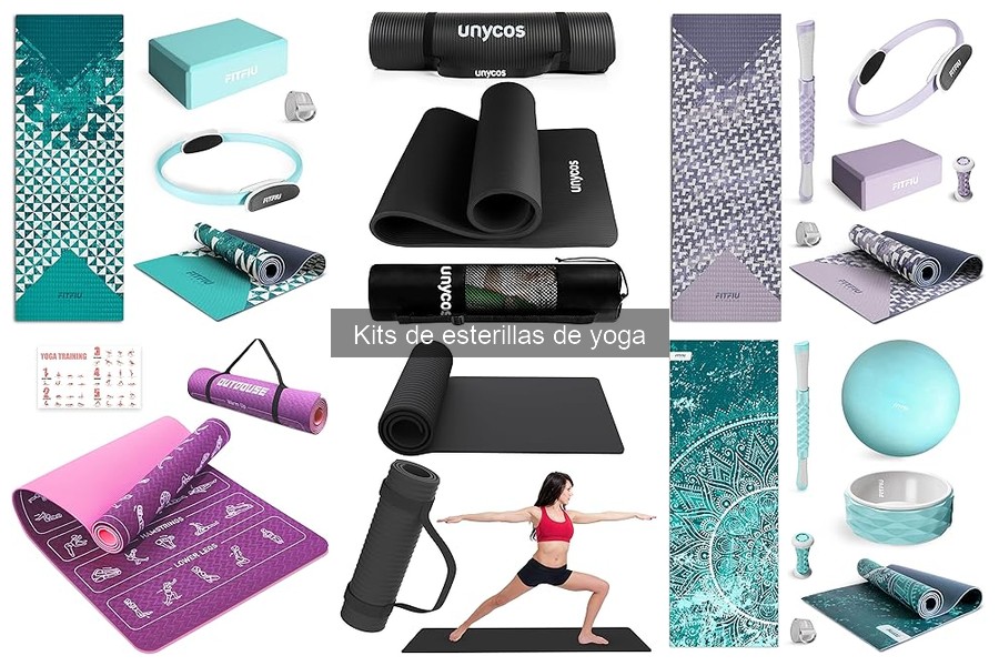 ¿Qué incluye un kit de esterillas de yoga?