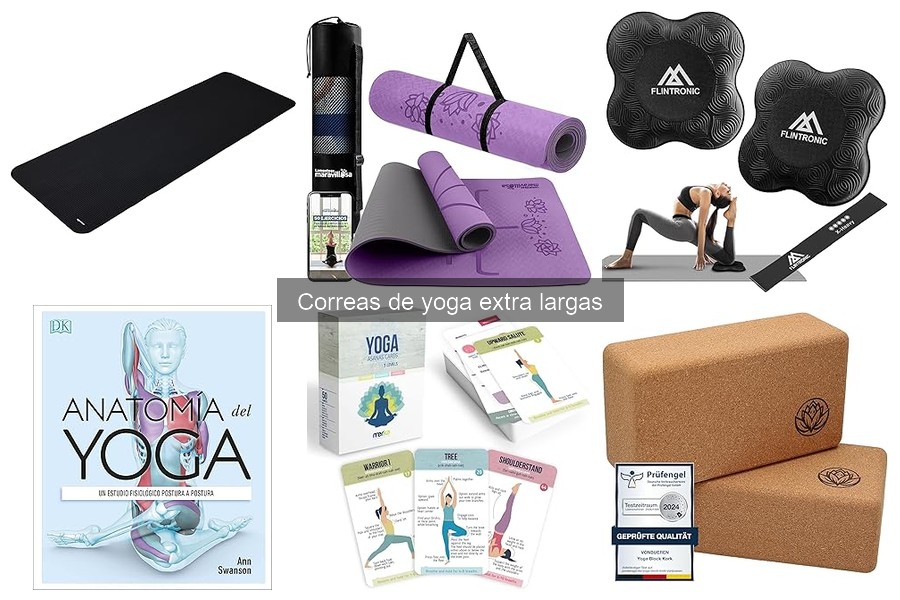 ¿Qué son las correas de yoga extra largas? Beneficios y características