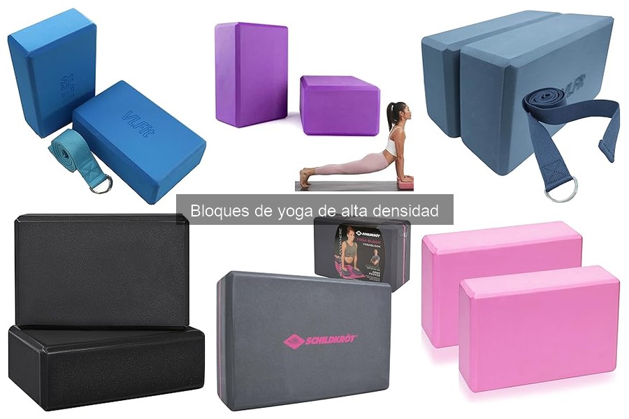 ¿Qué son los bloques de yoga de alta densidad?