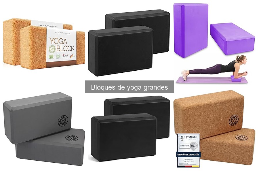 Qué son los bloques de yoga grandes: beneficios y características