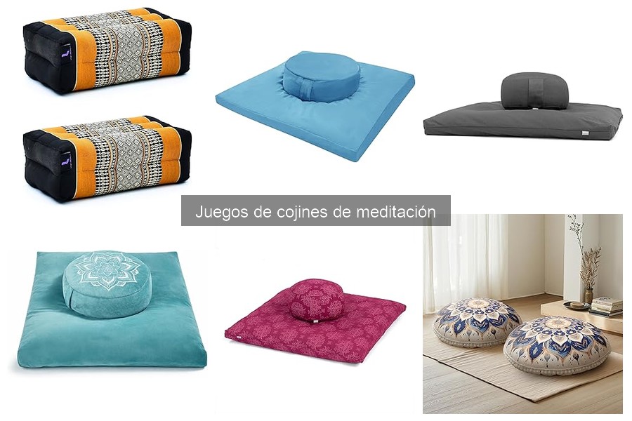 ¿Qué son los cojines de meditación? Características y funciones
