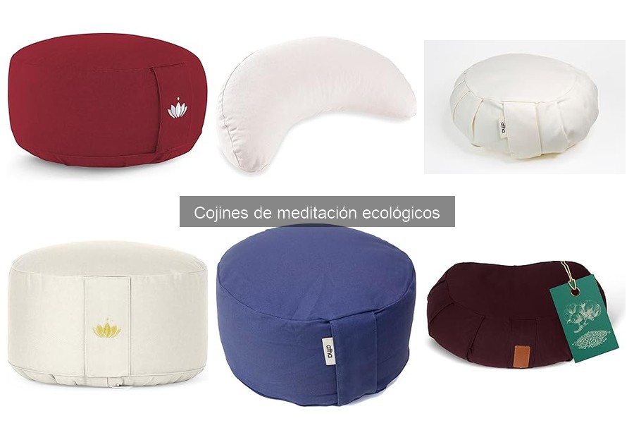 ¿Qué son los cojines de meditación ecológicos? Características