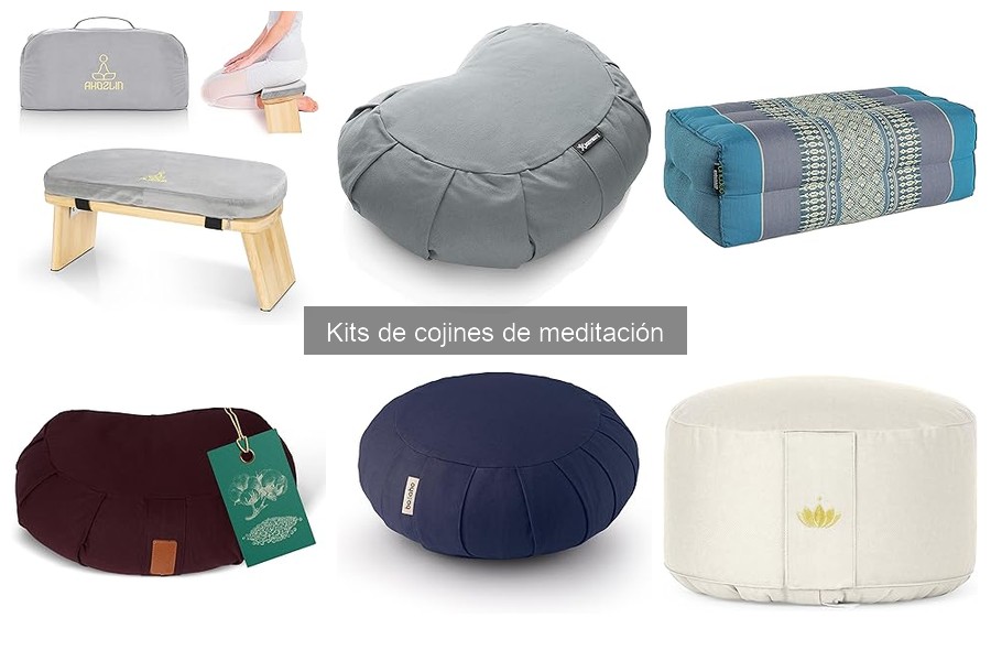 ¿Qué son los kits de cojines de meditación? Descubre sus componentes