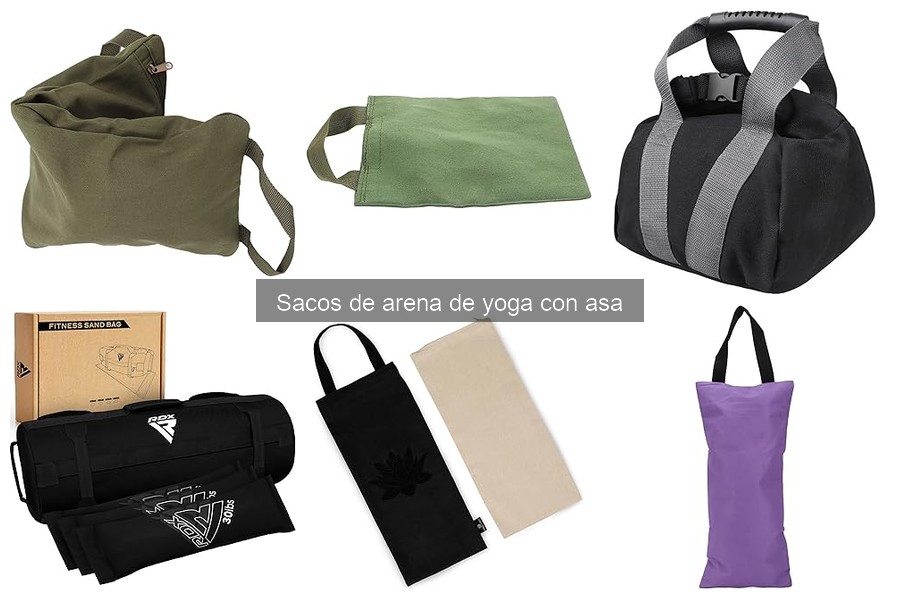 ¿Qué son los sacos de arena de yoga con asa?