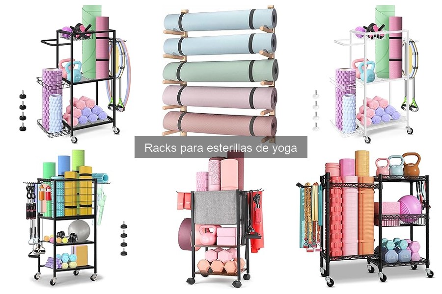 Racks para esterillas de yoga: dónde comprarlos baratos