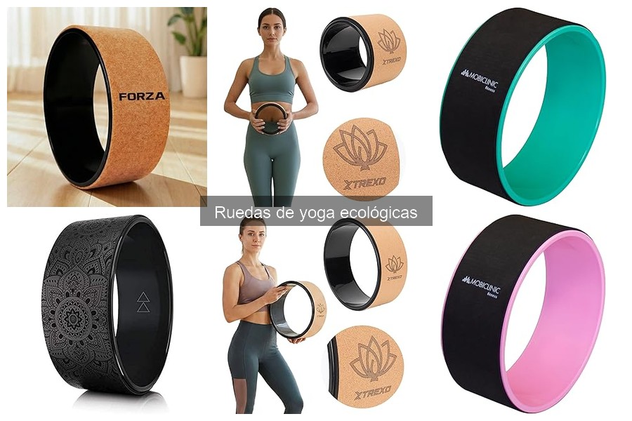 Rueda de yoga ecológica: principiantes vs. avanzados