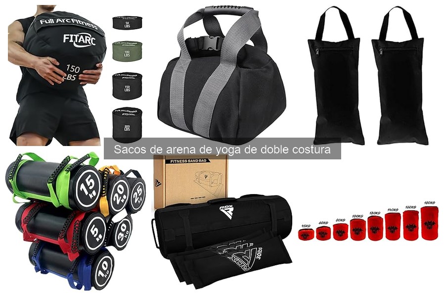 Sacos de arena de yoga de doble costura: ¿Qué son y beneficios?