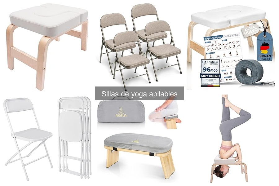 Sillas de yoga apilables: ¿Son adecuadas para personas mayores?
