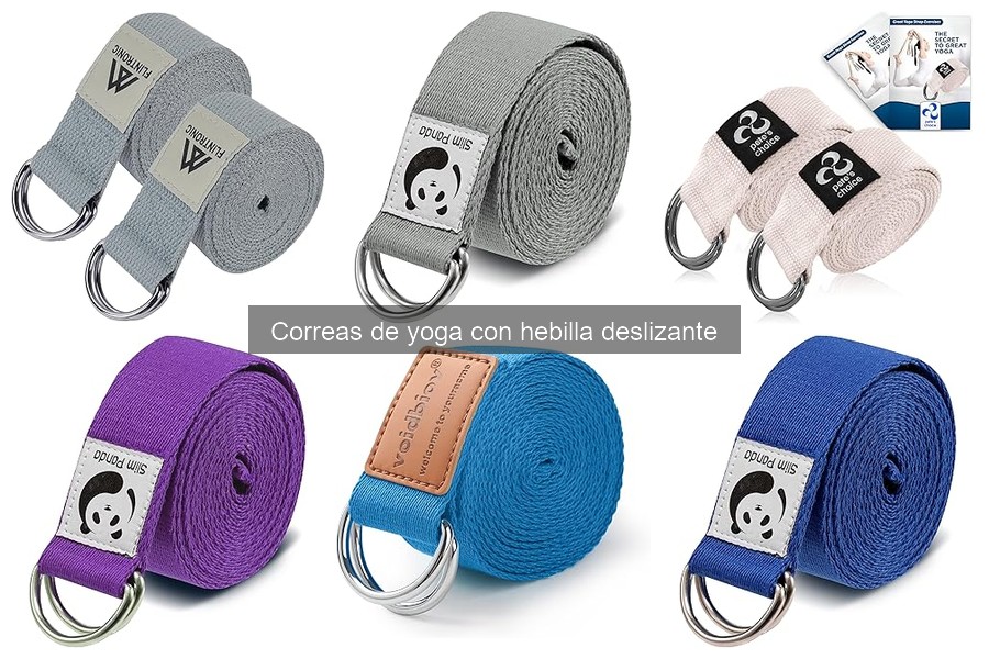 ¿Son seguras las correas de yoga con hebilla deslizante?