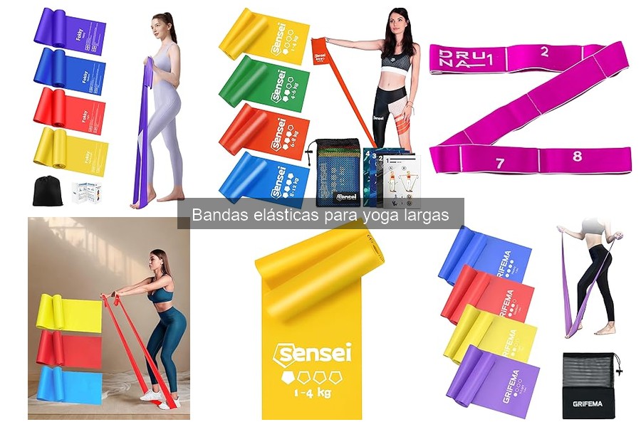 Testimonios sobre bandas elásticas largas para yoga