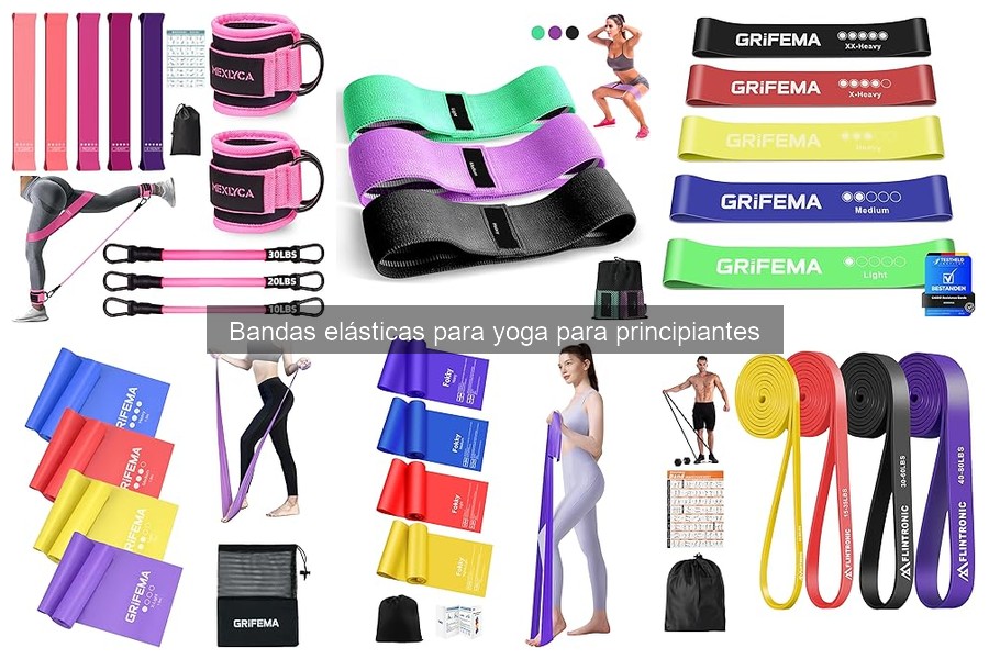 Tipos de bandas elásticas para yoga: guía para principiantes