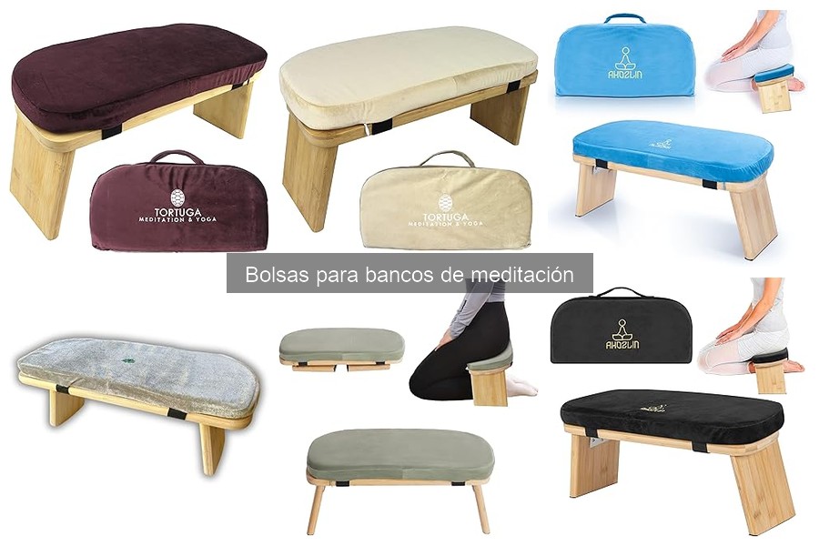Tipos de bolsas para bancos de meditación: guía completa