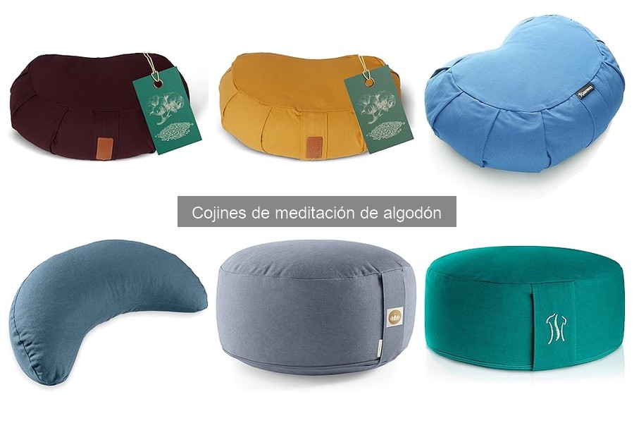 Tipos de Cojines de Meditación de Algodón para Elegir