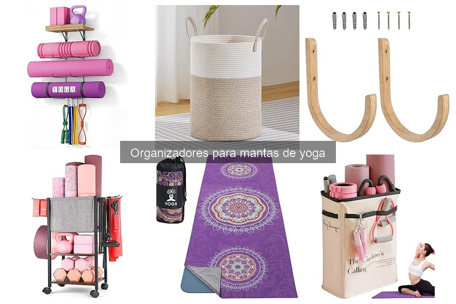 Tipos de organizadores para mantas de yoga: Clasificación y Variedad