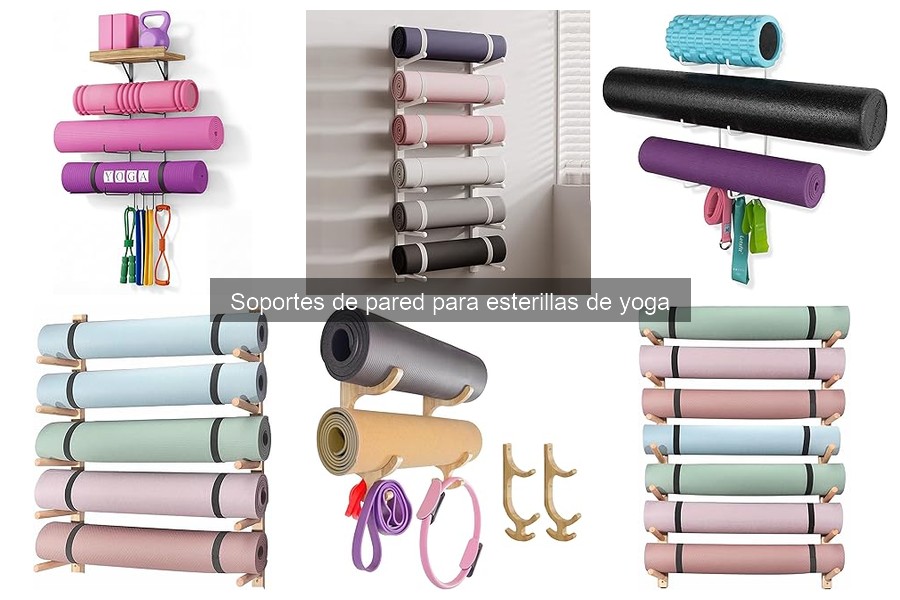 Tipos de Soportes de Pared para Esterillas de Yoga