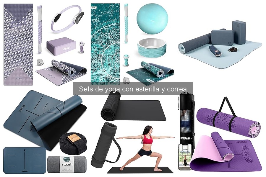 Todo sobre sets de yoga con esterilla y correa