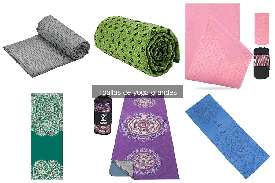 Top 5 toallas de yoga grandes ideales para tus viajes