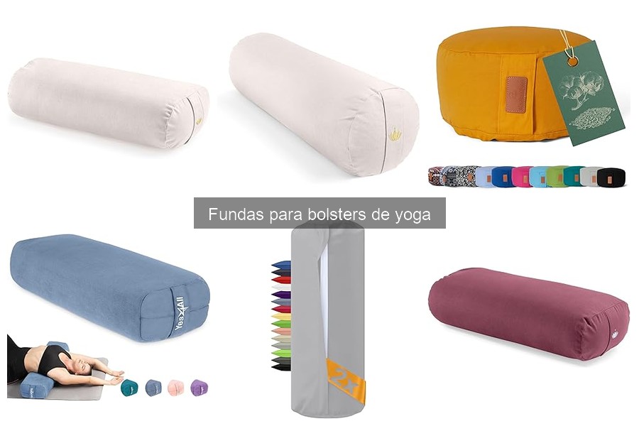 Uso y cuidado de fundas para bolsters de yoga