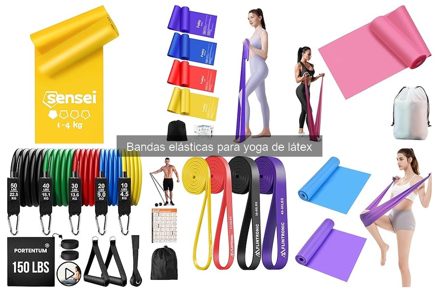 Usos Avanzados de Bandas Elásticas para Yoga de Látex