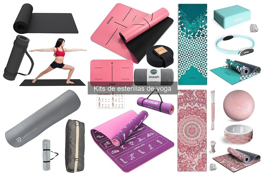 Usos creativos de un kit de esterillas de yoga en casa