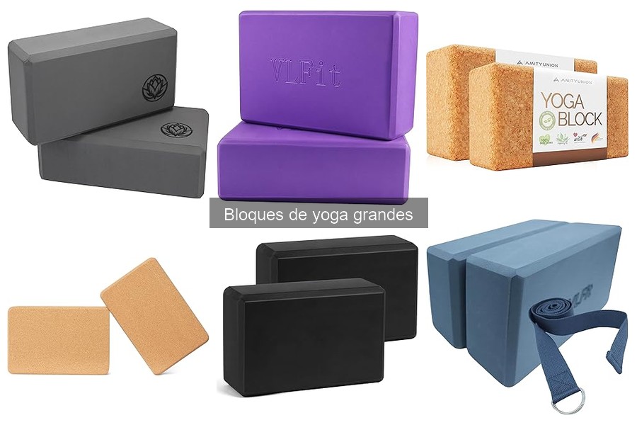 Usos y aplicaciones de bloques de yoga grandes para tu práctica