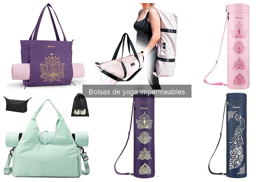 Ventajas de una bolsa de yoga impermeable sobre una normal