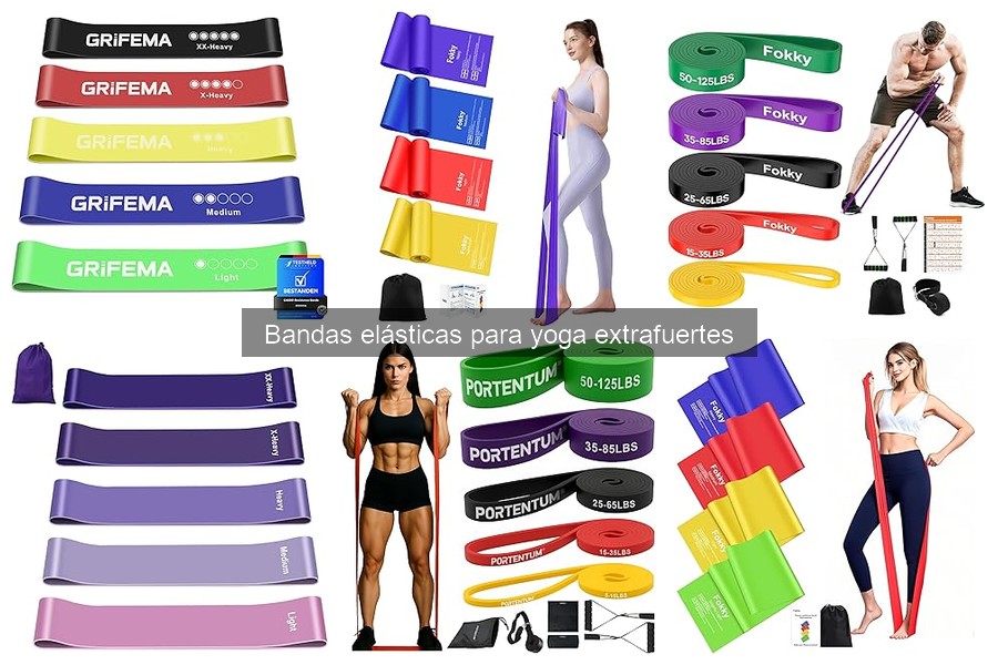 Ventajas de usar bandas elásticas para yoga extrafuertes