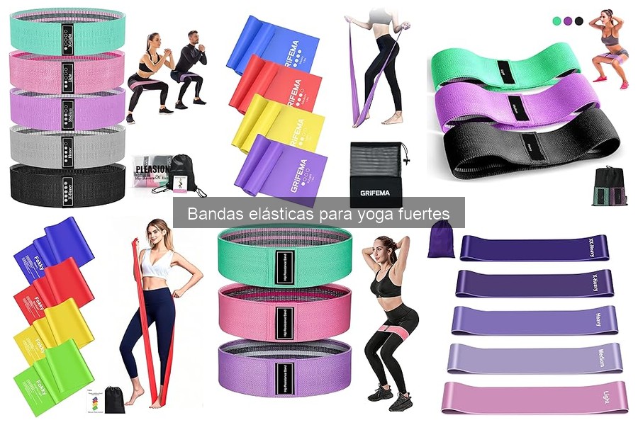 Ventajas de usar bandas elásticas para yoga fuertes