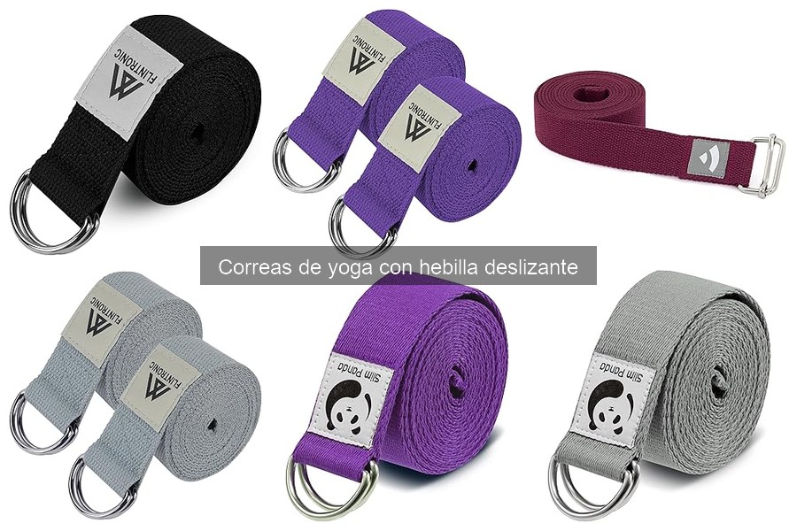 Ventajas de usar correas de yoga con hebilla deslizante