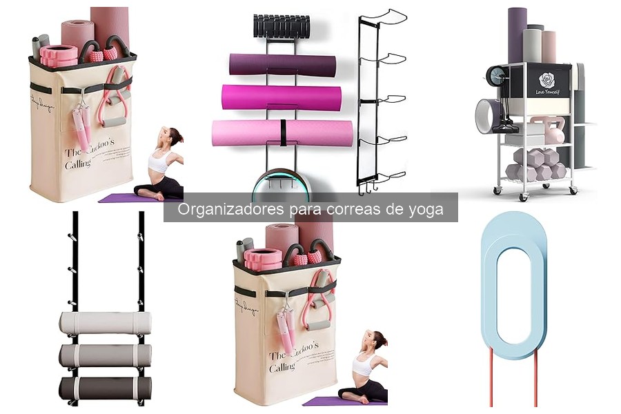 Ventajas de usar organizadores para correas de yoga