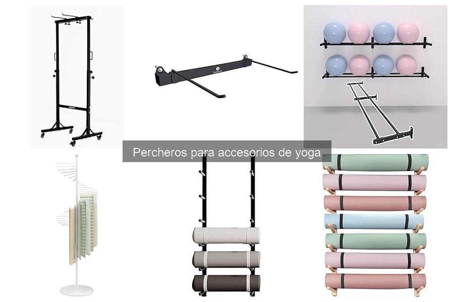 Ventajas de usar percheros para accesorios de yoga en casa