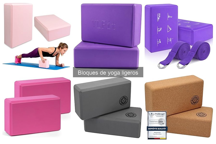 Ventajas y desventajas de bloques de yoga ligeros