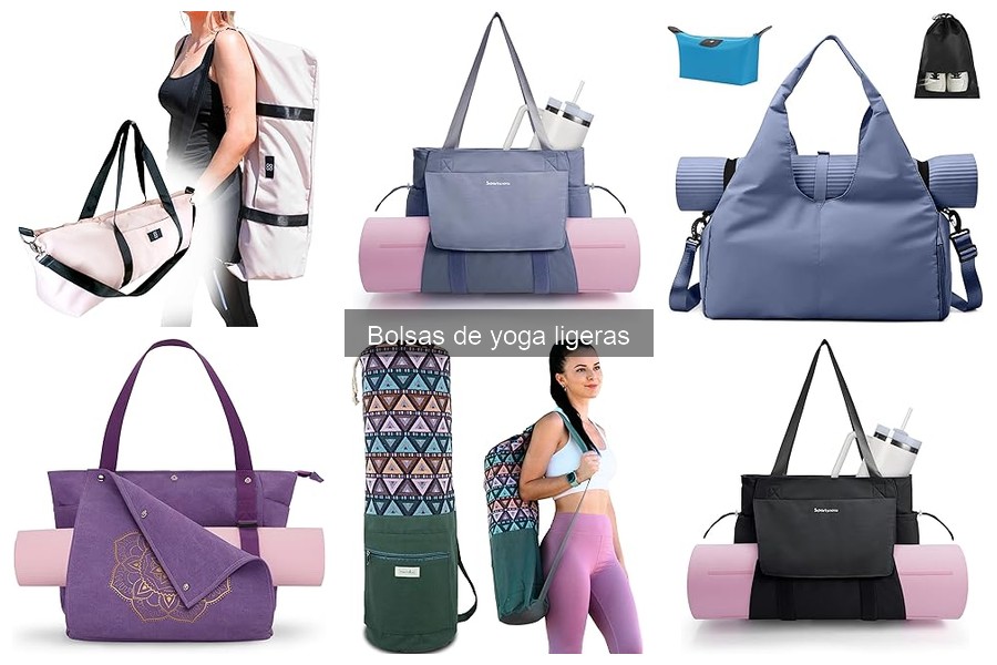 Ventajas y desventajas de bolsas de yoga ligeras